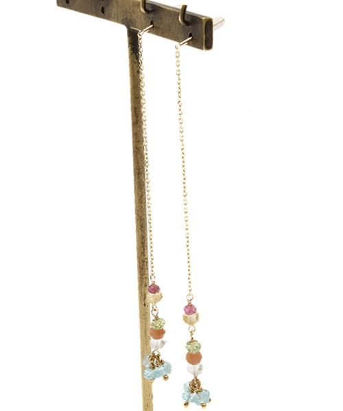 agete（アガット）の「K10ピアス（10141112004）（ピアス（両耳用）・レディース・ゴールド系その他・FREE）」の2枚目の写真