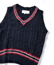 SHIPS JET BLUE | 【MEN'S NON-NO 5月号 p.110掲載】James Charlotte×SHIPS JET BLUE: 別注 チルデンコットンベスト(ベスト)