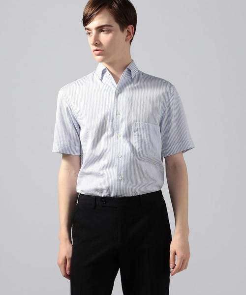 セール アイスドビー ワンピースカラー半袖シャツ ビジネスシャツ Tomorrowland トゥモローランド のファッション通販 Zozotown