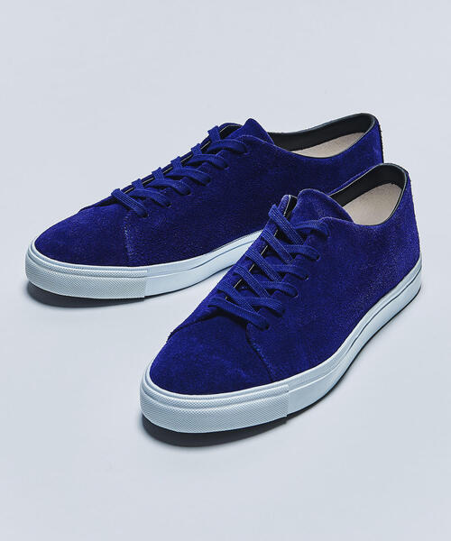 BEAUTY&YOUTH UNITED ARROWS(ビューティーアンドユースユナイテッドアローズ)の「BY レザー スニーカー ◇(スニーカー・メンズ・パープル/その他1/ブラック・8/10/9/7)」の1枚目の写真
