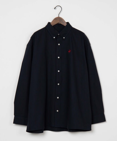 BEVERLY HILLS POLO CLUB（ビバリーヒルズポロクラブ）の「∴WEGO/BEVERLY HILLS POLO CLUB別注ビッグシルエットオックスフォードシャツ（シャツ/ブラウス・メンズ・ホワイト/ベージュ/ネイビー・MEDIUM/LARGE）」の6枚目の写真