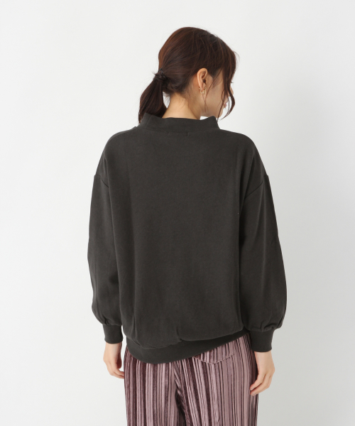 GLOBAL WORK（グローバルワーク）の「トリプルフレンドリードルマンスウェット/848771（スウェット・レディース・チャコールグレー/オフホワイト/ライトベージュ/グリーン系その他3/ベージュ・MEDIUM/LARGE）」の12枚目の写真