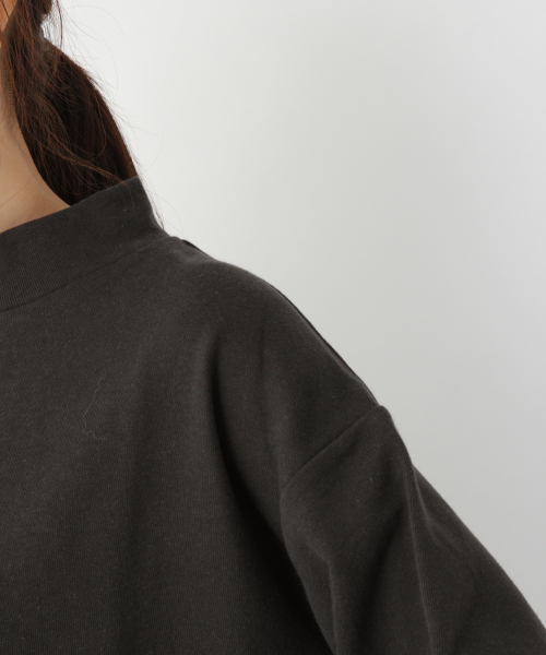 GLOBAL WORK（グローバルワーク）の「トリプルフレンドリードルマンスウェット/848771（スウェット・レディース・チャコールグレー/オフホワイト/ライトベージュ/グリーン系その他3/ベージュ・MEDIUM/LARGE）」の15枚目の写真