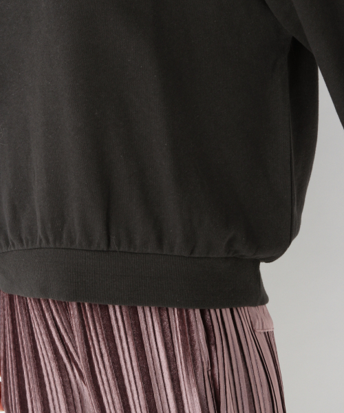 GLOBAL WORK（グローバルワーク）の「トリプルフレンドリードルマンスウェット/848771（スウェット・レディース・チャコールグレー/オフホワイト/ライトベージュ/グリーン系その他3/ベージュ・MEDIUM/LARGE）」の17枚目の写真