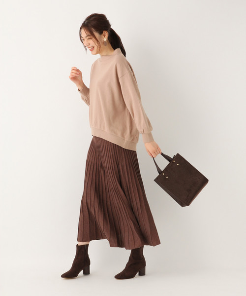 GLOBAL WORK（グローバルワーク）の「トリプルフレンドリードルマンスウェット/848771（スウェット・レディース・チャコールグレー/オフホワイト/ライトベージュ/グリーン系その他3/ベージュ・MEDIUM/LARGE）」の19枚目の写真