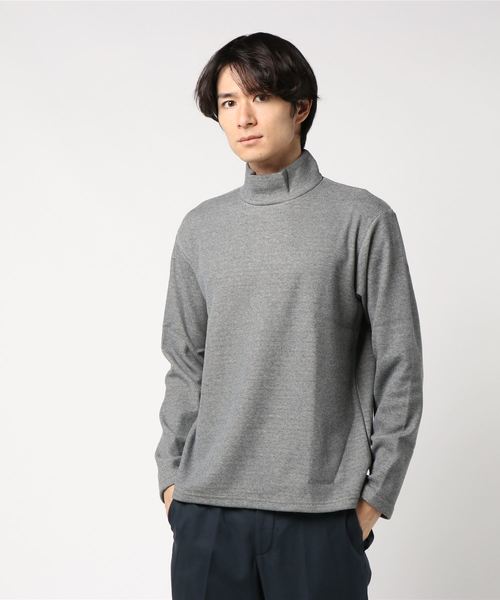 SpinnerBait（スピナーベイト）の「【SPINNER BAIT】スピナーベイト THERMAL BOMBERHEAT MOC NECK 105TB（Tシャツ/カットソー・メンズ・ブラック/グレー・42/46）」の2枚目の写真