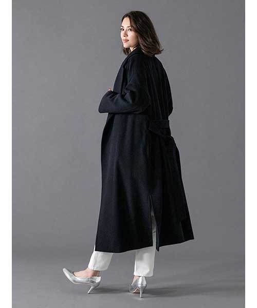 fifth（フィフス）の「PICCHI オーバーガウンコート（チェスターコート・レディース・ネイビー・MEDIUM）」の11枚目の写真