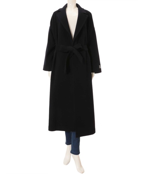 fifth（フィフス）の「PICCHI オーバーガウンコート（チェスターコート・レディース・ネイビー・MEDIUM）」の10枚目の写真