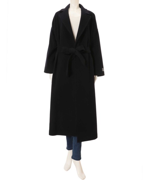 fifth（フィフス）の「PICCHI オーバーガウンコート（チェスターコート・レディース・ネイビー・MEDIUM）」の3枚目の写真