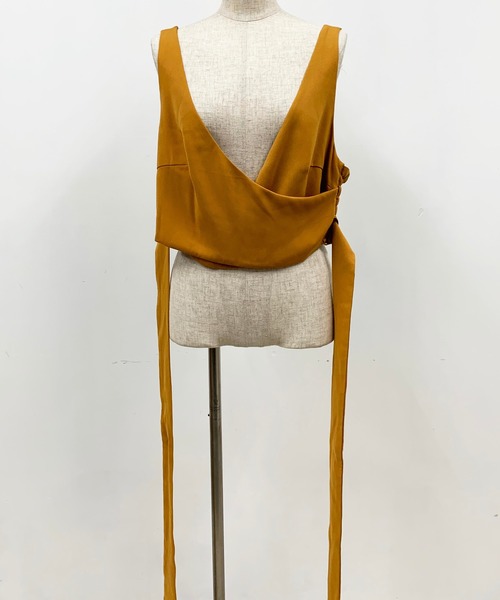 PICCIN（ピッチン）の「キャミソール型リボン付きビスチェ（その他トップス・レディース・ネイビー/イエロー/グリーン・FREE）」の20枚目の写真