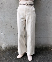 ハイウエストデニムパンツ