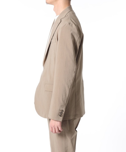 ADAM ET ROPE'(アダムエロペ)の「【EVALET】イージーセットアップ(セットアップ・メンズ・ネイビー/カーキ/ベージュ系その他・S/M/L)」の5枚目の写真