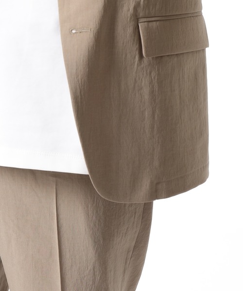 ADAM ET ROPE'(アダムエロペ)の「【EVALET】イージーセットアップ(セットアップ・メンズ・ネイビー/カーキ/ベージュ系その他・S/M/L)」の10枚目の写真