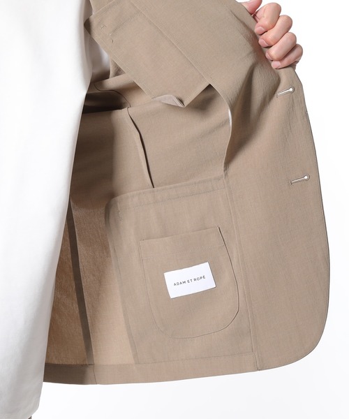 ADAM ET ROPE'(アダムエロペ)の「【EVALET】イージーセットアップ(セットアップ・メンズ・ネイビー/カーキ/ベージュ系その他・S/M/L)」の12枚目の写真