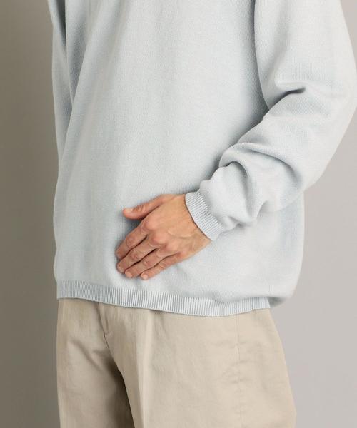 Steven Alan(スティーブンアラン)の「<Steven Alan> CTN SLIP LONG SLEEVE POLOSHIRT-LOOSE/ポロシャツ(ポロシャツ・メンズ・ライトグレー・SMALL/X-LARGE/MEDIUM/LARGE)」の7枚目の写真