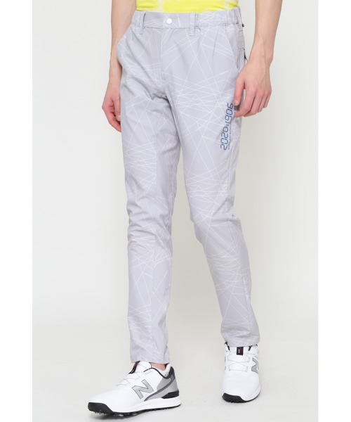 New Balance Golf(ニューバランスゴルフ)の「【new balance golf】モーションレザー プリント ソフトシェル ロングパンツ (MENS SPORT)(パンツ)」|グレー系その他2