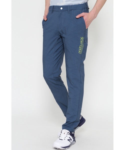 New Balance Golf(ニューバランスゴルフ)の「【new balance golf】モーションレザー プリント ソフトシェル ロングパンツ (MENS SPORT)(パンツ)」|ブルー系その他3