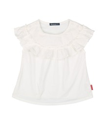 Moujonjon | ピケフリルＴシャツ(Tシャツ/カットソー)