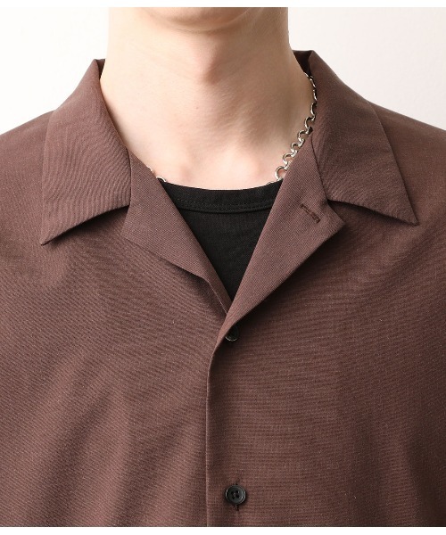 JUNRED（ジュンレッド）の「【セットアップ可能】エアリーストレッチドルマンシャツ（シャツ/ブラウス・メンズ・ホワイト/ブラウン/ブルー・S/M/L）」の19枚目の写真