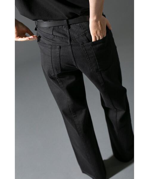 MONKEY TIME(モンキータイム)の「<monkey time> KATURAGI CENTER SEAM TROUSER/トラウザーズ(デニムパンツ・メンズ・ブラック・LARGE/MEDIUM/SMALL)」の8枚目の写真