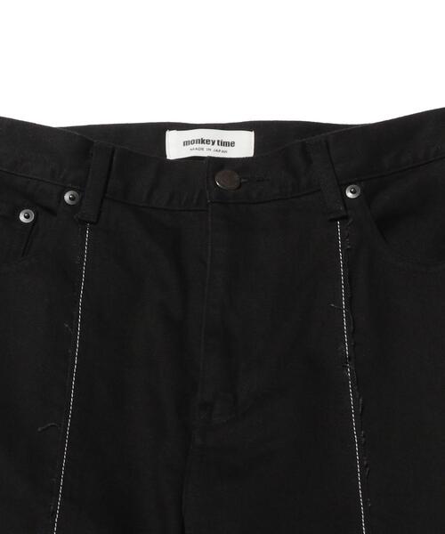 MONKEY TIME(モンキータイム)の「<monkey time> KATURAGI CENTER SEAM TROUSER/トラウザーズ(デニムパンツ・メンズ・ブラック・LARGE/MEDIUM/SMALL)」の16枚目の写真