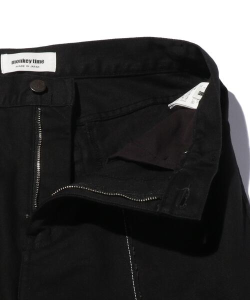 MONKEY TIME(モンキータイム)の「<monkey time> KATURAGI CENTER SEAM TROUSER/トラウザーズ(デニムパンツ・メンズ・ブラック・LARGE/MEDIUM/SMALL)」の15枚目の写真