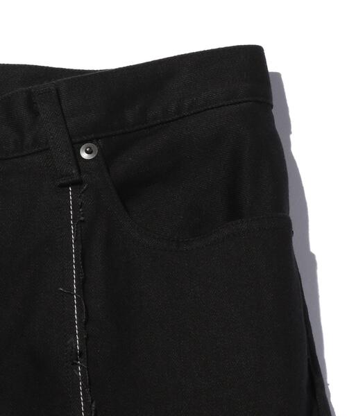 MONKEY TIME(モンキータイム)の「<monkey time> KATURAGI CENTER SEAM TROUSER/トラウザーズ(デニムパンツ・メンズ・ブラック・LARGE/MEDIUM/SMALL)」の14枚目の写真