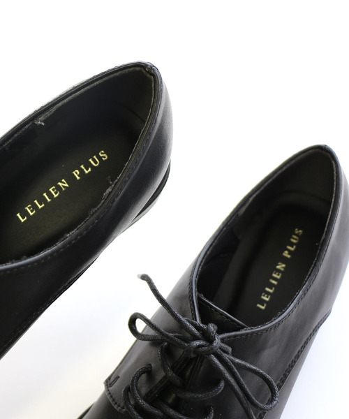 AmiAmi（アミアミ）の「オックスフォードレースアップシューズ（ローファー・レディース・ブラック/ブラウン/アイボリー/ブラック系その他・LL/S/M/L）」の21枚目の写真