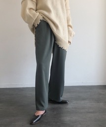 Aunt Marie's | 【低身長向けSサイズ有】セミワイドイージーパンツ 2020aw / AUNT MARIE'S(スラックス)