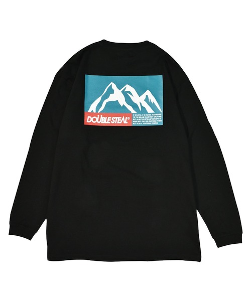 DOUBLE STEAL(ダブルスティール)の「MOUNTAIN ヘビーウェイト長袖Tシャツ(Tシャツ/カットソー・メンズ・ホワイト系その他2/ブラック系その他2/ブラック系その他/ホワイト系その他/トップグレー・MEDIUM/LARGE/X-LARGE/XX-LARGE)」の3枚目の写真