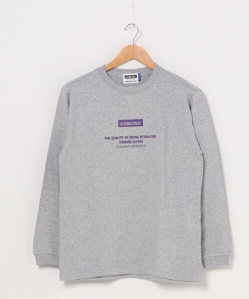 DOUBLE STEAL(ダブルスティール)の「MOUNTAIN ヘビーウェイト長袖Tシャツ(Tシャツ/カットソー・メンズ・ホワイト系その他2/ブラック系その他2/ブラック系その他/ホワイト系その他/トップグレー・MEDIUM/LARGE/X-LARGE/XX-LARGE)」の13枚目の写真