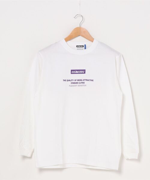 DOUBLE STEAL(ダブルスティール)の「MOUNTAIN ヘビーウェイト長袖Tシャツ(Tシャツ/カットソー・メンズ・ホワイト系その他2/ブラック系その他2/ブラック系その他/ホワイト系その他/トップグレー・MEDIUM/LARGE/X-LARGE/XX-LARGE)」の14枚目の写真