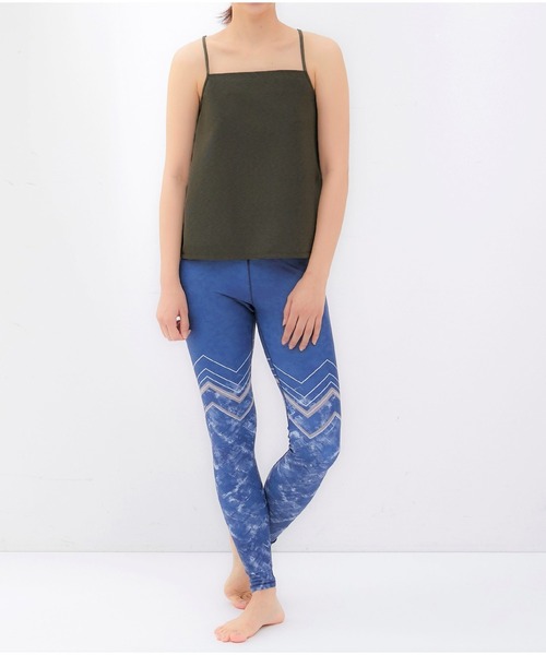 Julier Yoga and Relax(ジュリエヨガアンドリラックス)の「Julier パナマプライムキャミソール(キャミソール・レディース・ブルー/カーキ/ホワイト/ブラック・1)」の17枚目の写真