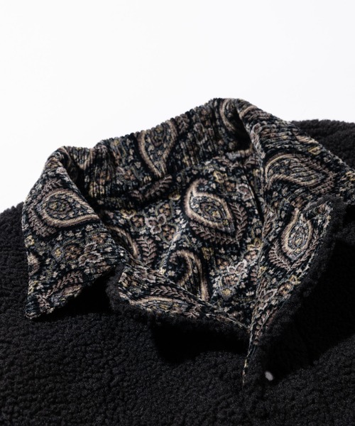 glamb リバーシブルコーデュロイボアジャケット glamb（グラム）の「Reversible corduroy boa JKT