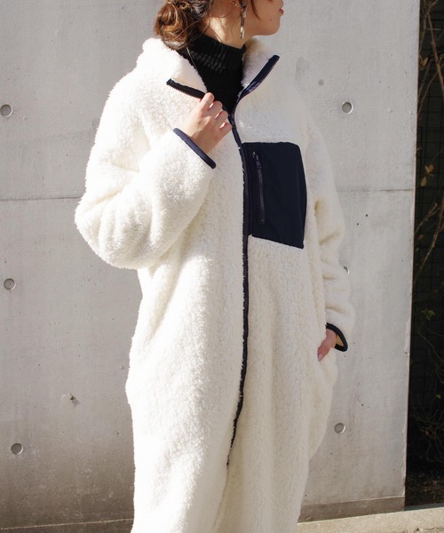 MAISON EUREKA メゾン エウレカ】フリースロングボアコート 【公式通販】