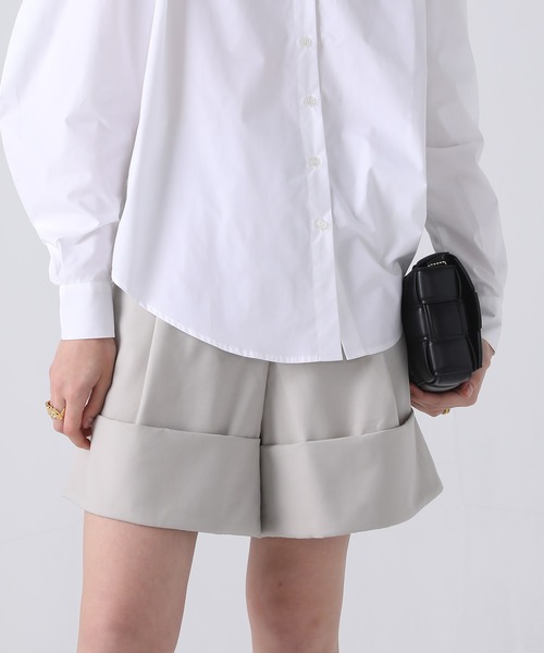 chuclla(チュクラ)の「【chuclla】【2021/SS】Double hem short pants sb-4 chw1410(その他パンツ・レディース・グレイッシュベージュ・S/M)」の15枚目の写真