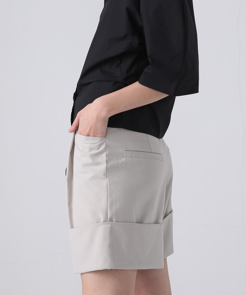 chuclla(チュクラ)の「【chuclla】【2021/SS】Double hem short pants sb-4 chw1410(その他パンツ・レディース・グレイッシュベージュ・S/M)」の16枚目の写真