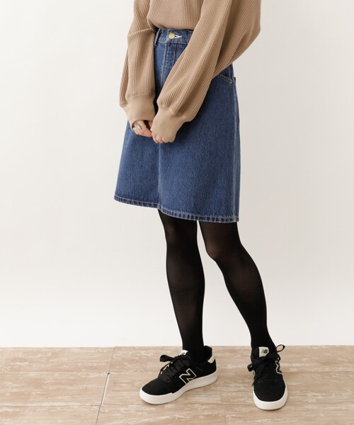 セール ブランド古着 デニムスカート Leeコラボ デニムスカート Earth Music Ecology アースミュージックアンドエコロジー のファッション通販 Zozoused