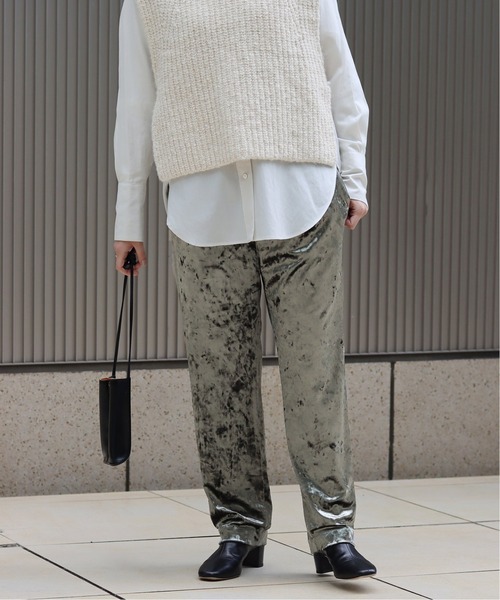 最終決算 クラッシュベロアテーパードパンツ その他パンツ Standard Standard ジャーナルスタンダード のファッション パンツ その他パンツ セール Journal その他パンツ