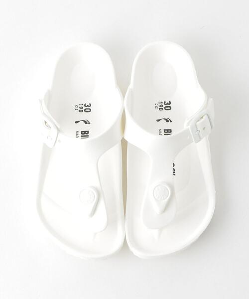 BIRKENSTOCK(ビルケンシュトック)の「BIRKENSTOCK(ビルケンシュトック)GIZEH EVA 19cm-22cm(サンダル・キッズ・ブラック/ホワイト・20cm/21cm/19cm/22cm)」の2枚目の写真