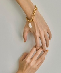 チェーンパールブレスレット