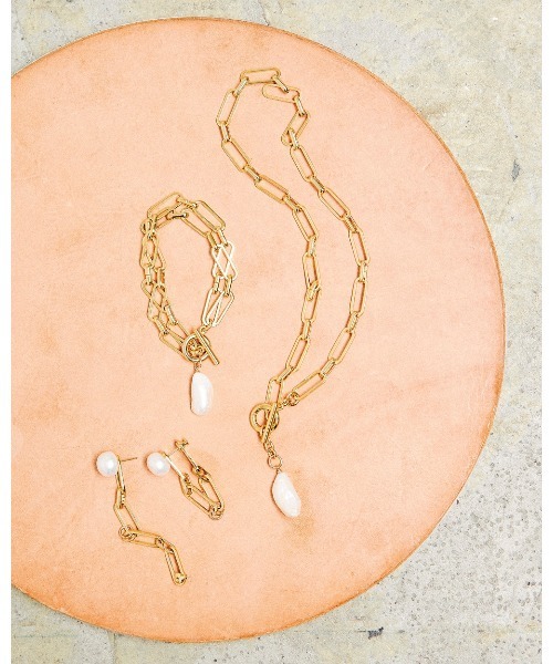 TODAYFUL(トゥデイフル)の「チェーンパールブレスレット(ブレスレット・レディース・ゴールド・FREE)」の7枚目の写真