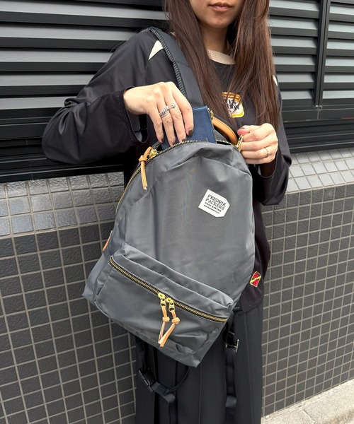 FREDRIK PACKERS（フレドリックパッカーズ）の「【FREDRIK PACKERS】420D DAYPACK デイパック バックパック リュックサック フレドリックパッカーズ（バックパック/リュック・レディース・ブラック/グレー/ネイビー/ベージュ/チャコールグレー・FREE）」の7枚目の写真