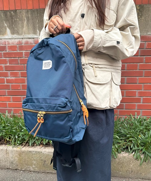 FREDRIK PACKERS（フレドリックパッカーズ）の「【FREDRIK PACKERS】420D DAYPACK デイパック バックパック リュックサック フレドリックパッカーズ（バックパック/リュック・レディース・ブラック/グレー/ネイビー/ベージュ/チャコールグレー・FREE）」の17枚目の写真