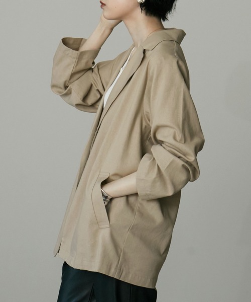 Britpop! UK “Marks & Spencer” Linen Shirt イギリス リネン