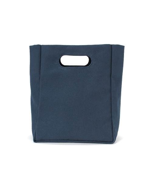 Manhattan Portage（マンハッタンポーテージ）の「Botanical Classon Mini Tote Canvas Lite（トートバッグ・メンズ・ナチュラル/ダークネイビー・SMALL）」の7枚目の写真