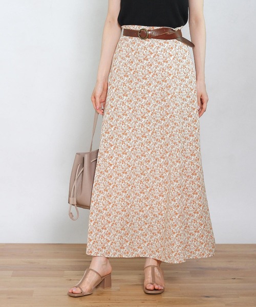 Crisp（クリスプ）の「フラワーフレアスカート（スカート）」 - WEAR