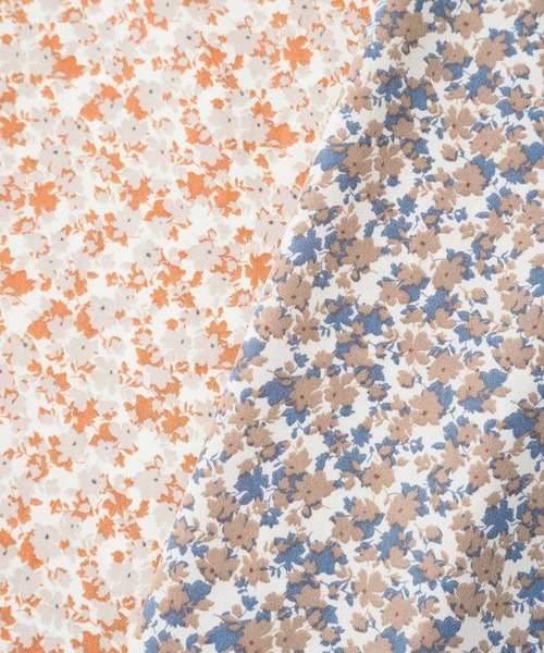 Crisp（クリスプ）の「フラワーフレアスカート（スカート・レディース・オレンジ/ブルー・FREE）」の11枚目の写真