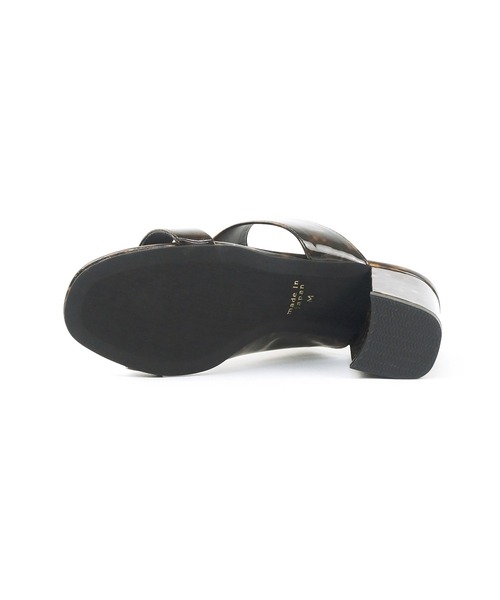 chocolates(チョコラテス)の「チャンキーヒールサンダル【日本製】(サンダル・レディース・ブラック/ブラウン系その他/パイソン・LL/S/M/L)」の10枚目の写真