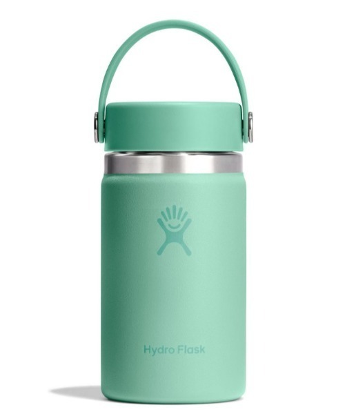 HYDRO FLASK(ハイドロフラスク)の「HydroFlask/ハイドロフラスク 12oz WIDE MOUTH ステンレス ボトル 2026年 夏 夏服(グラス/マグカップ/タンブラー・メンズ・ホワイト/ライトブルー/ブラック/ネイビー/オリーブ/ピンク/イエロー/ブルー/ダークグレー/ミント/ブルー系その他/ピンク系その他/シャーベット/レモンイエロー/イエロー系その他/インディゴブルー/オレンジ/レッド/グレー/ライトパープル/ライトピンク/スカイブルー/オートミール/ライトグレー/ライトグリーン系1/パープル系1/ライラック系1/ホワイト×ホワイト/ブラック×ブラック/グレー系/ピンク系/ブルー系1/ブルー系・FREE)」の12枚目の写真
